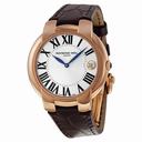 Raymond Weil Jasmine Silver Dial Gold PVD Steel Brown Leather Ladies Watch 5235-PC5-00659