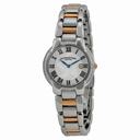 Raymond Weil Jasmine Silver Dial Steel and Rose Gold PVD Diamond Ladies Watch 5229-S5S-01659