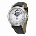 Raymond Weil Maestro Automatic Open Skeleton Silver Dial Black Leather Men's Watch 2827-STC-65001