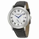 Raymond Weil Maestro Automatic Silver Dial Black Leather Men's Watch 2838-STC-00659