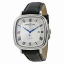 Raymond Weil Maestro Automatic Silver Dial Black Leather Men's Watch 2867-STC-00659