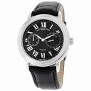 Raymond Weil Maestro Black Dial Black Leather Automatic Men's Watch 2846-STC-002
