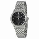 Raymond Weil Maestro Black Dial Stainless Steel Men's Watch 2847-ST-20001