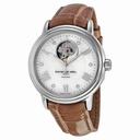 Raymond Weil Maestro Mother Of Pearl Dial Beige Leather Ladies Watch 2827-L4-00966