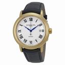 Raymond Weil Maestro Silver Dial Black Leather Men's Watch 2837-PC-00659