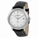 Raymond Weil Maestro Silver Dial Black Leather Men's Watch 2837-STC-65001