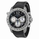 Raymond Weil Nabucco Black Dial Titanium Stainless Steel Rubber Men's Watch 7700-TIR-05207