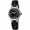 Raymond Weil Noemia Black Dial Black Leather Diamond Ladies Watch 5932-SLS-00297