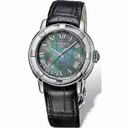 Raymond Weil Parsifal Black Mother of Pearl Dial Black Leather Men's Watch 2841-STC-00279