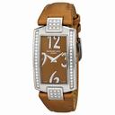 Raymond Weil Shine Diamond Bronze Dial Steel with Brown Strap Ladies Watch 1800-ST2-05783