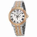Raymond Weil Tango Off White Dial Two Tone Men's Watch 4891-SP5-00660