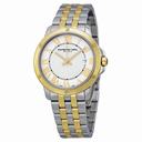 Raymond Weil Tango Silver Dial Two Tone Stainless Steel Men's Watch 5591-STP-00308