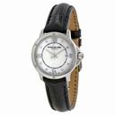 Raymond Weil Tango White Dial Black Leather Ladies Watch 5391-L1-00995