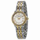 Raymond Weil Tango White Dial Two Tone Stainless Steel Ladies Watch 5391-STP-00308