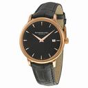 Raymond Weil Toccata Black Dial Black Leather Men's Watch 5488-PC5-20001