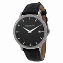 Raymond Weil Toccata Black Dial Black Leather Strap Men's Watch 5588-STC-20001