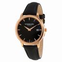 Raymond Weil Toccata Black Dial Black Satin Ladies Watch 5388-PC5-20001