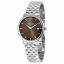 Raymond Weil Toccata Brown Dial Stainless Steel Men's Watch 5488-ST-70001