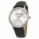 Raymond Weil Toccata Silver Dial Black Leather Men's Watch RW-5484-STC-65001