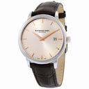 Raymond Weil Toccata Silver Dial Brown Leather Men's Watch 5488-SL5-65001