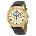 Raymond Weil Tradition Beige Dial Black Leather Men's Watch 4476-PC-00800