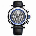 Romain Jerome Steampunk Limited Edition "Heat" Skeleton Dial Black Rubber Men's Watch RJ.T.CH.SP.005.05