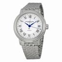 Raymond Weil Maestro Automatic 38 Hour Power Reserve Silver Dial Stainless Steel Men's Watch 2851-ST-00659