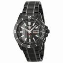 Seiko 5 Automatic Black Dial Black PVD Men's Watch SRP429