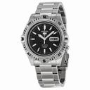 Seiko 5 Automatic Black Dial Stainless Steel Men's Watch SRP137