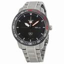Seiko 5 Automatic Black Dial Stainless Steel Men's Watch SRP567