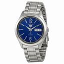 Seiko 5 Automatic Blue Dial Stainless Steel Men's Watch SNKM55