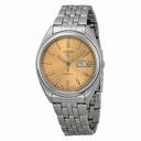 Seiko 5 Automatic Orange Dial Stainless Steel Men's Watch SNXA11