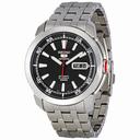 Seiko 5 Black Dial Automatic Men's Watch SNZH63