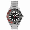 Seiko 5 Black Dial Stainless Steel Automatic Men's Watch SNZF47