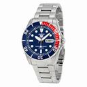 Seiko 5 Blue Dial Diver Stainless Steel Automatic Men's Watch SNZF15