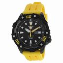 Seiko 5 Limited Edition Black Dial Yellow Rubber Band Unisex Watch SRP509