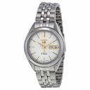 Seiko 5 Silver Dial Stainless Steel Men's Watch SNKL17