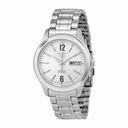 Seiko 5 Silver Dial Stainless Steel Men's Watch SNKM53