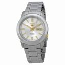 Seiko 5 Silver Stainless Steel Automatic Men's Watch SNKK09