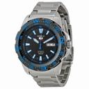 Seiko 5 Sport Automatic Black Dial Stainless Steel Men's Watch SRP543