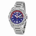 Seiko 5 Sports Blue Dial Stainless Steel Automatic Men's Watch SRP681
