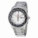 Seiko 5 Sports Silver-tone Dial Stainless Steel Men's Watch SRP123