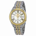 Seiko 5 Vintage Automatic White Dial Two-tone Men's Watch SNKL36
