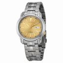 Seiko Automatic Champagne Dial Stainless Steel Men's Watch SNKL81
