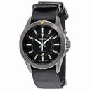 Seiko Automatic Kinetic Recraft Black Dial Black Nylon Men's Watch SKA705