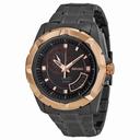 Seiko Black Dial Black Ion-plated Men's Watch SSA228K1