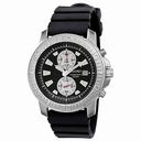 Seiko Black Dial Chronograph Men's Watch SNN203