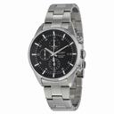 Seiko Black Dial Chronograph Stainless Steel Men's Watch SNDC81