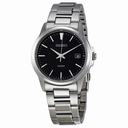 Seiko Black Dial Stainless Steel Men's Watch SGEF51