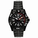 Seiko Black Dial Stainless Steel Men's Watch SNZJ01